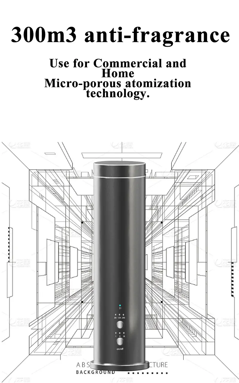 Difusor nebulizador de 100 m² - WD Aroma, difusor de aromaterapia al por mayor