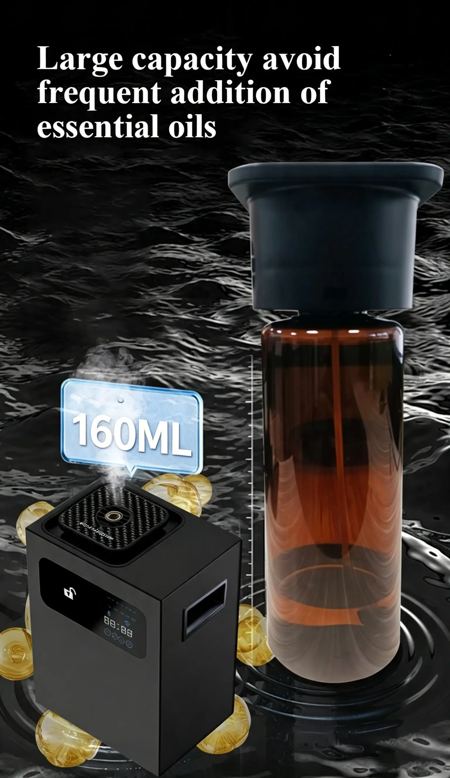 Wholesale Bluetooth connected smart scent diffusers 160ml, Support HVAC connection
