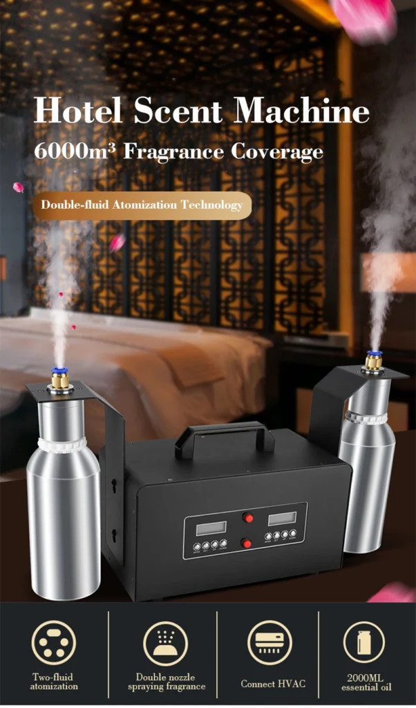 Difusor comercial de aceites esenciales de 8000 m³ - WD Aroma, difusor de aromaterapia al por mayor