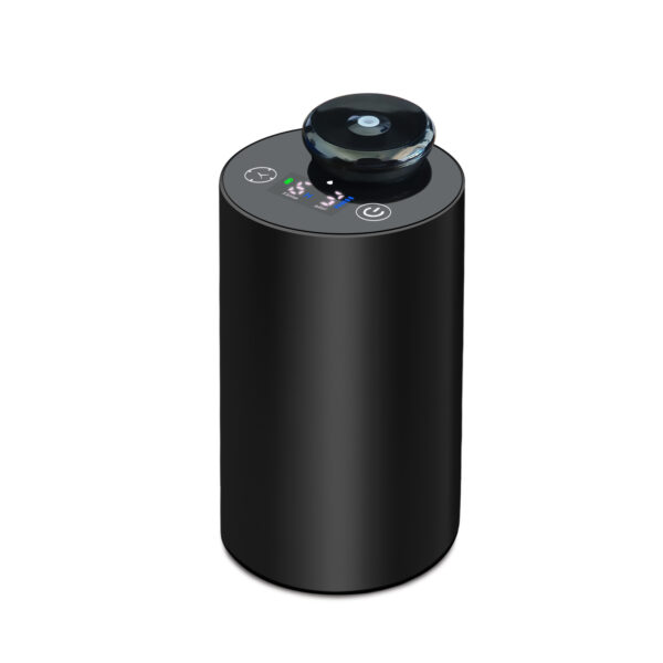 Aluminum alloy waterless diffuser digital display ordinary round high head 2410