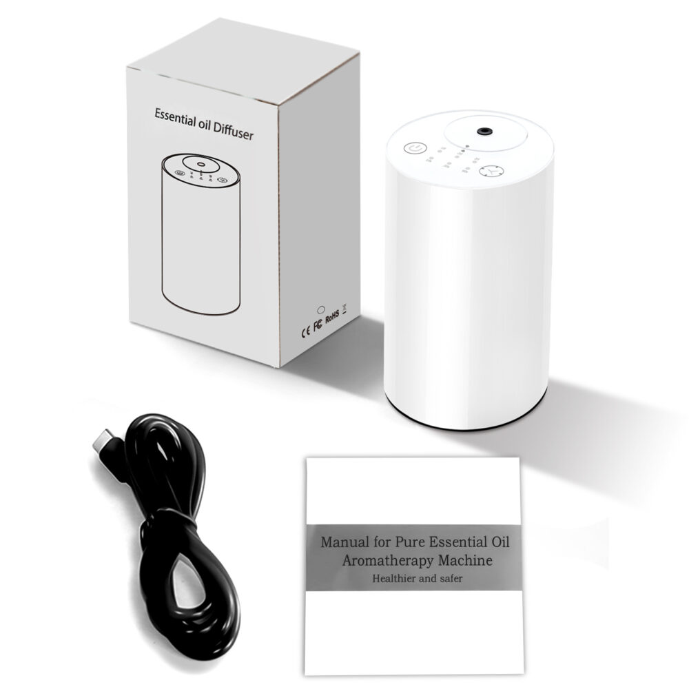 Venta al por mayor de difusores sin agua: difusor de aceites esenciales sin agua de plástico WD Aroma