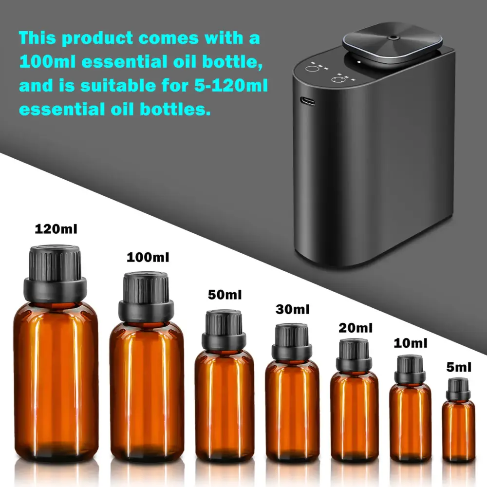2530 Portable Aluminum Scent Diffuser - Wholesale 3-in-1 Desktop/Wall Mount with CD Grain Nozzle