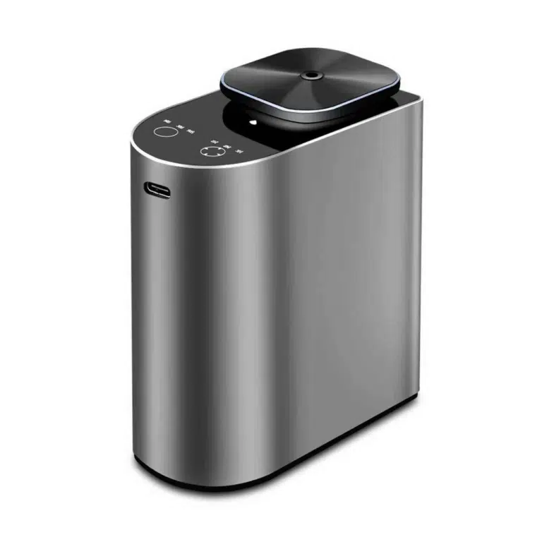 Difusor de aromas portátil de aluminio 2530 - Venta al por mayor: modelo 3 en 1 para escritorio o montaje en pared con boquilla de grano CD
