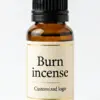 Burn incense fragrance oil for diffusers - WD Aroma wholesale