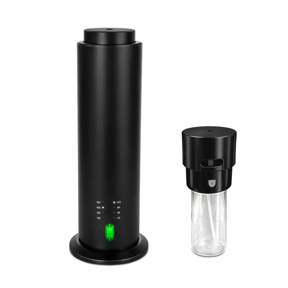 Difusor de aceites esenciales tipo torre de gran capacidad, fabricado en aleación de aluminio