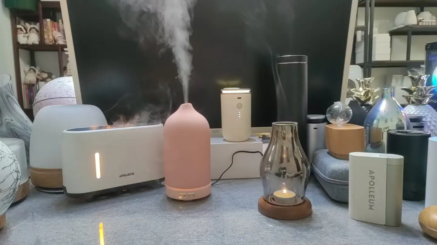 Various types of diffusers