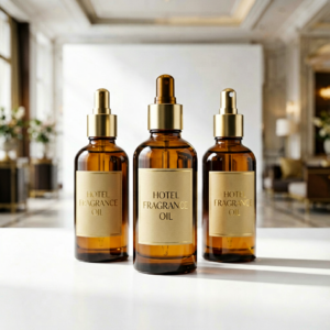 Hotel fragrance oils for commercial aroma diffusers and HVAC systems
