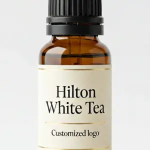 Wholesale Hilton White Tea Fragrance Oil Amber Glass Bottle Custom Logo - WD Aroma