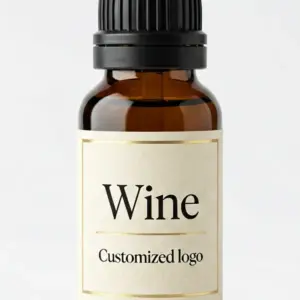 Aceite de fragancia de vino al por mayor en botella de vidrio ámbar con logotipo personalizado - WD Aroma