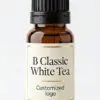Wholesale B Classic White Tea Fragrance Oil Amber Glass Bottle Custom Logo - WD Aroma