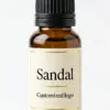 Wholesale Sandal Fragrance Oil Amber Glass Bottle Custom Logo - WD Aroma
