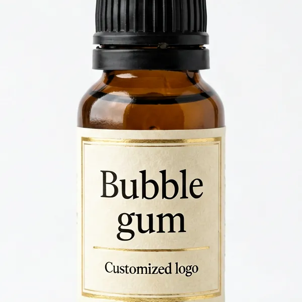 Wholesale Bubble gum Fragrance Oil Amber Glass Bottle Custom Logo - WD Aroma