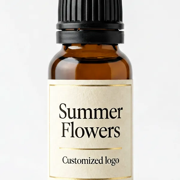 Wholesale Summer Flowers Fragrance Oil Amber Glass Bottle Custom Logo - WD Aroma