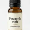 Wholesale Pineapple rum Fragrance Oil Amber Glass Bottle Custom Logo - WD Aroma