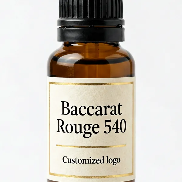 Wholesale Baccarat Rouge 540 Fragrance Oil Amber Glass Bottle Custom Logo - WD Aroma