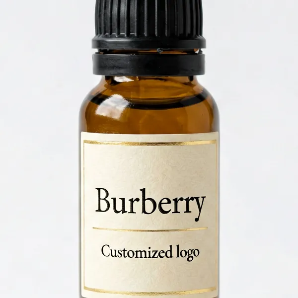 Wholesale Burberry Fragrance Oil Amber Glass Bottle Custom Logo - WD Aroma