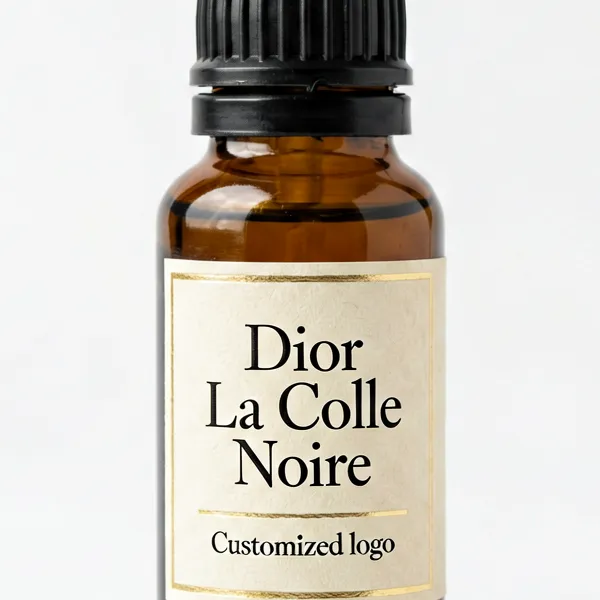 Wholesale Dior La Colle Noire Fragrance Oil Amber Glass Bottle Custom Logo - WD Aroma