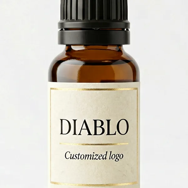 Wholesale DIABLO Fragrance Oil Amber Glass Bottle Custom Logo - WD Aroma