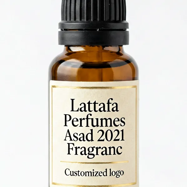 Wholesale Lattafa Perfumes Asad 2021 Fragranc Fragrance Oil Amber Glass Bottle Custom Logo - WD Aroma