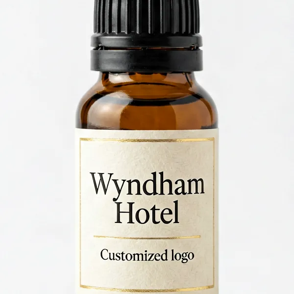 Wholesale Wyndham Hotel Fragrance Oil Amber Glass Bottle Custom Logo - WD Aroma