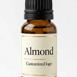 Wholesale Almond Fragrance Oil Amber Glass Bottle Custom Logo - WD Aroma