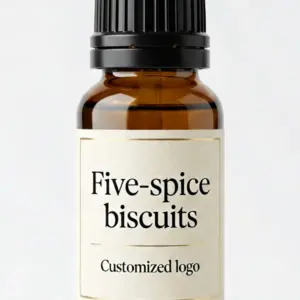 Wholesale Five-spice biscuits Fragrance Oil Amber Glass Bottle Custom Logo - WD Aroma