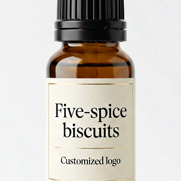 Wholesale Five-spice biscuits Fragrance Oil Amber Glass Bottle Custom Logo - WD Aroma