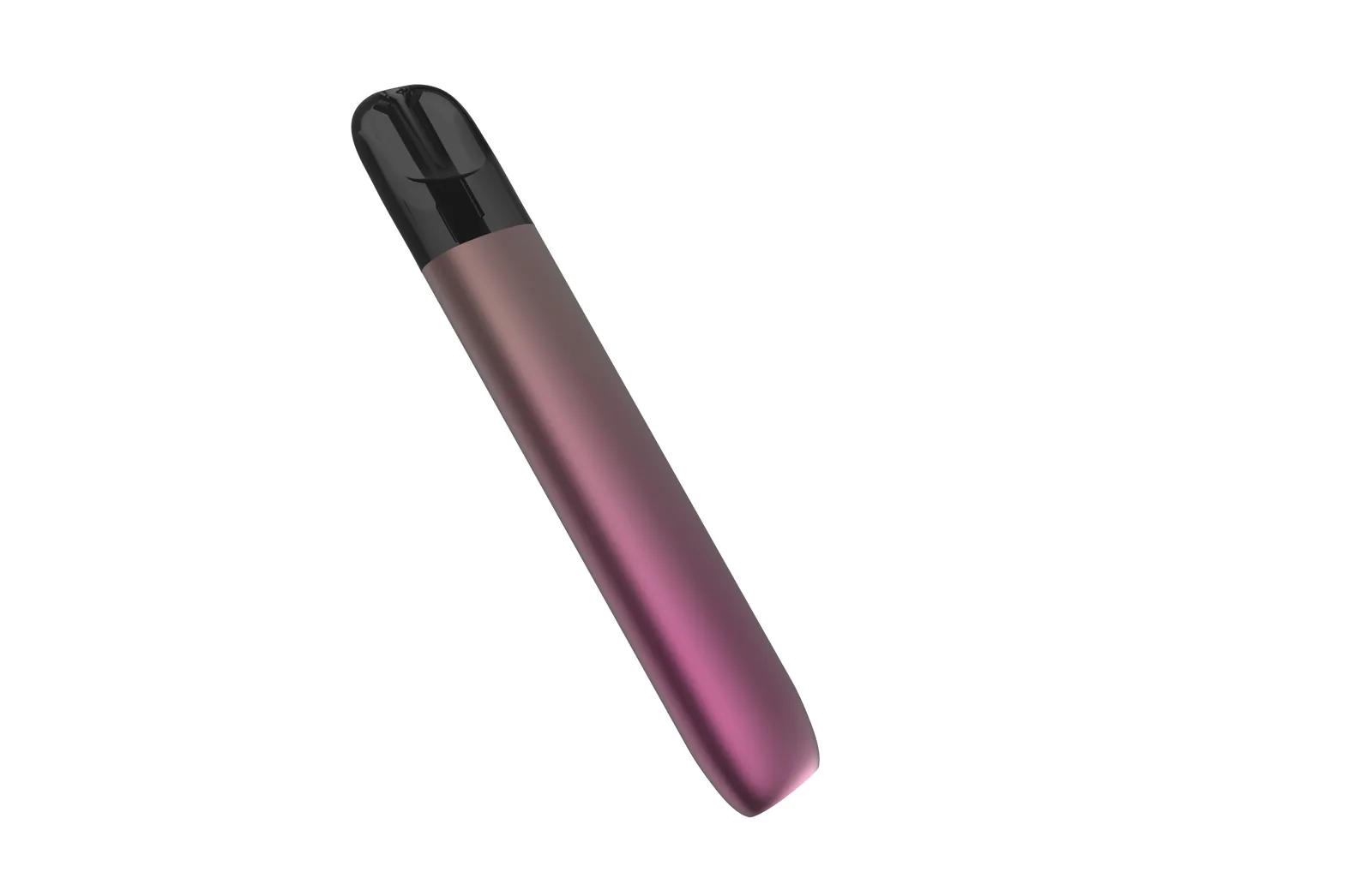Rose oil-pod vaporizer shown at a three-quarter angle