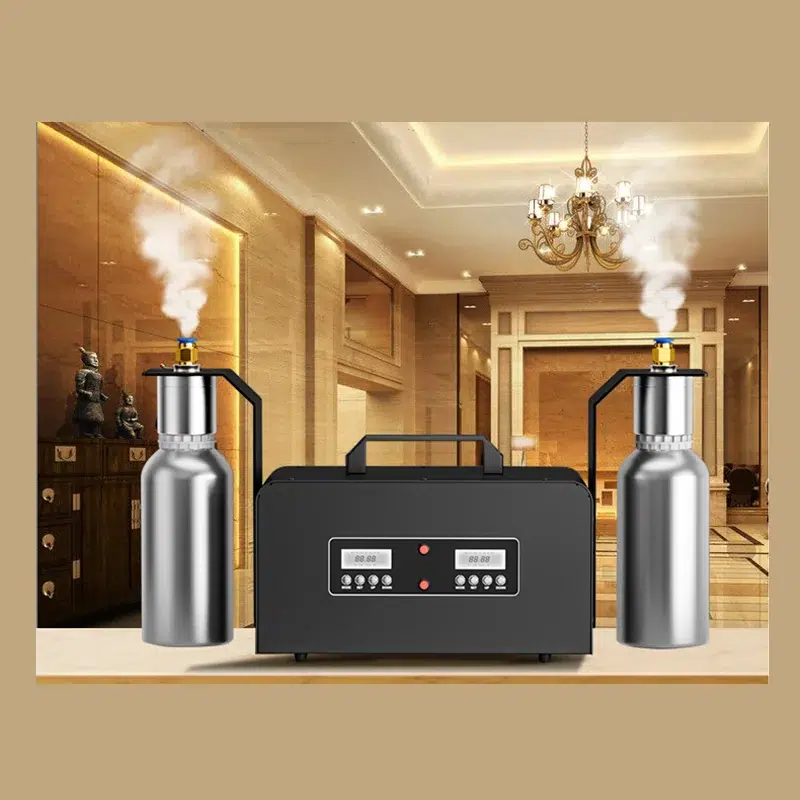M6000 commercial scent diffuser front view with dual button control panels | WD Aroma Wholesale