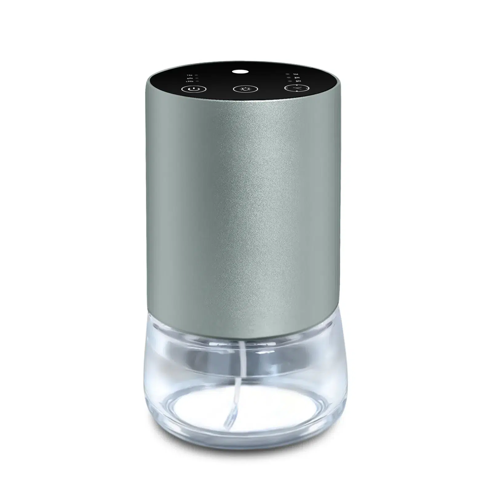 2430 glass and alloy waterless diffuser - flat nozzle head - 36 dB max, 3 W, DC 5V 1A Type-C