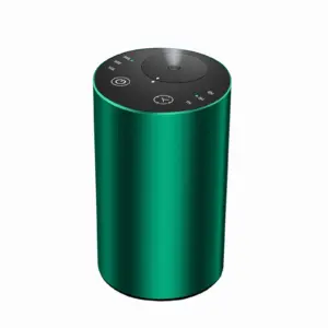 Green 2441 rechargeable portable waterless essential oil diffuser shell, wholesale OEM custom logo
