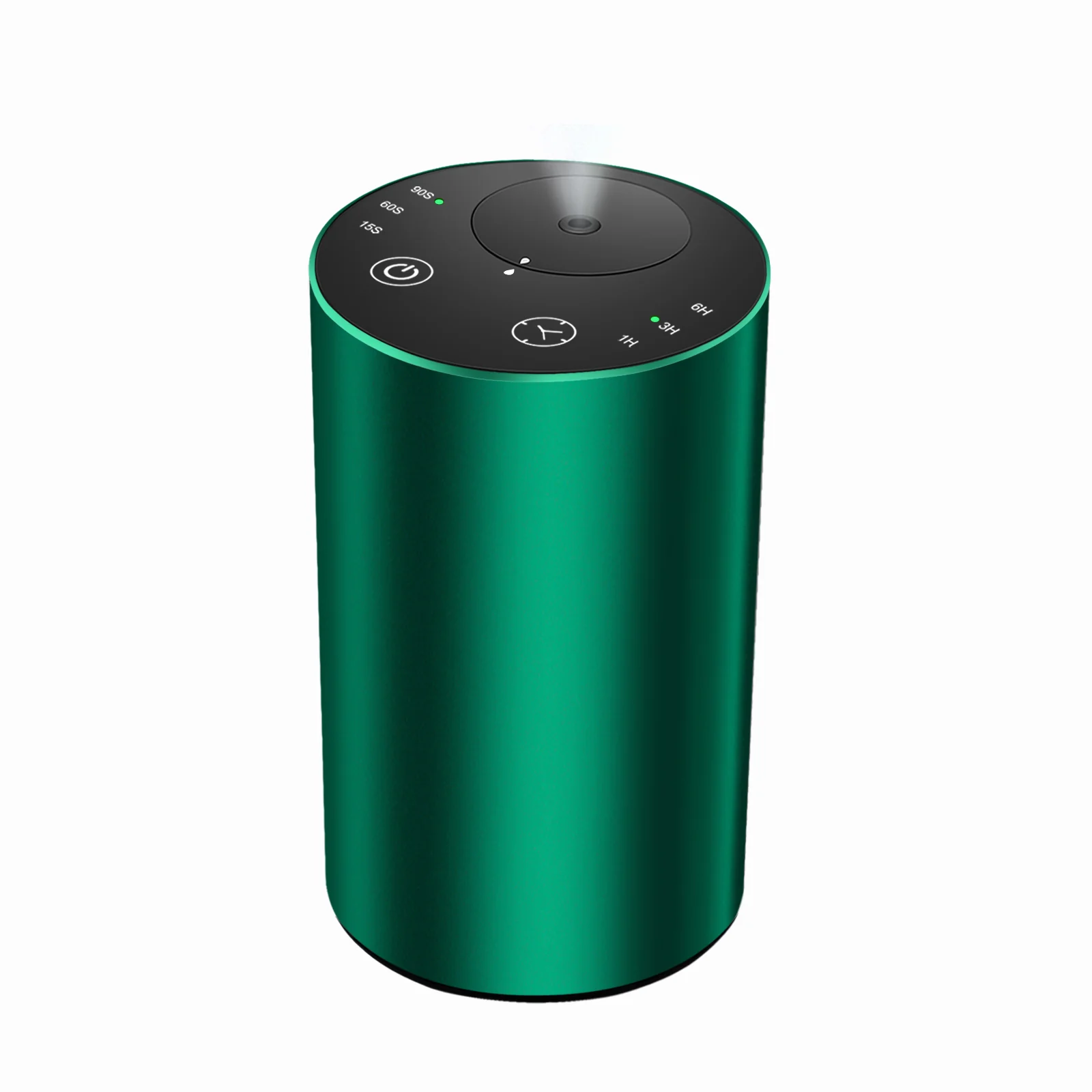 Green 2441 rechargeable portable waterless essential oil diffuser shell, wholesale OEM custom logo