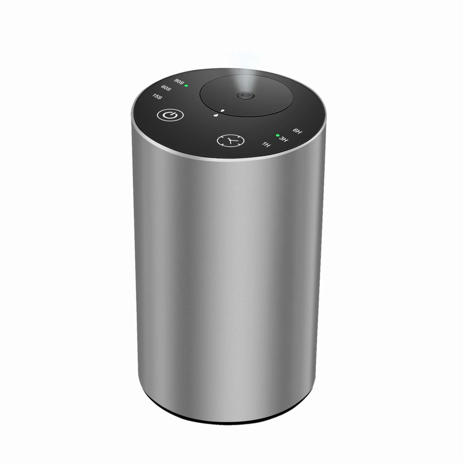 Grey 2441 rechargeable portable waterless essential oil diffuser shell, wholesale OEM custom logo
