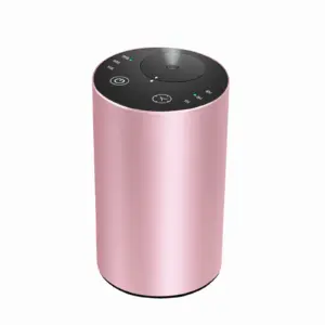 Pink 2441 rechargeable portable waterless essential oil diffuser shell, wholesale OEM custom logo