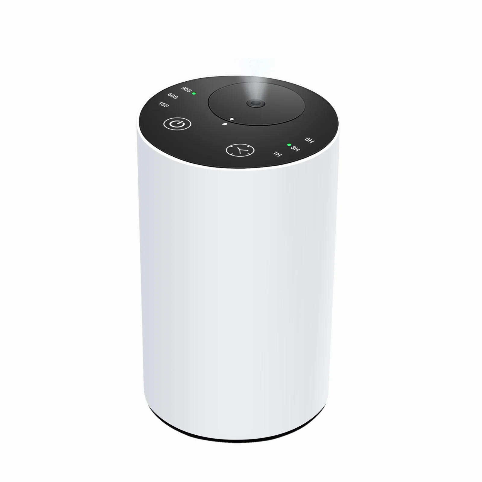 White 2441 rechargeable portable waterless essential oil diffuser shell, wholesale OEM custom logo