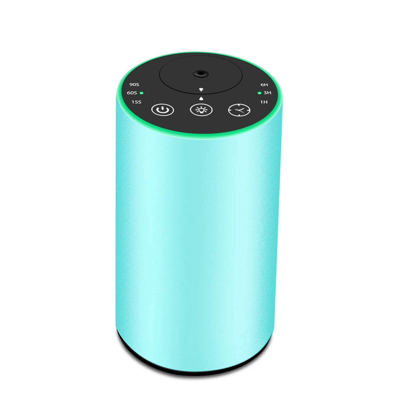 Blue-cyan 2451 rechargeable portable waterless essential oil diffuser, custom logo wholesale supplier