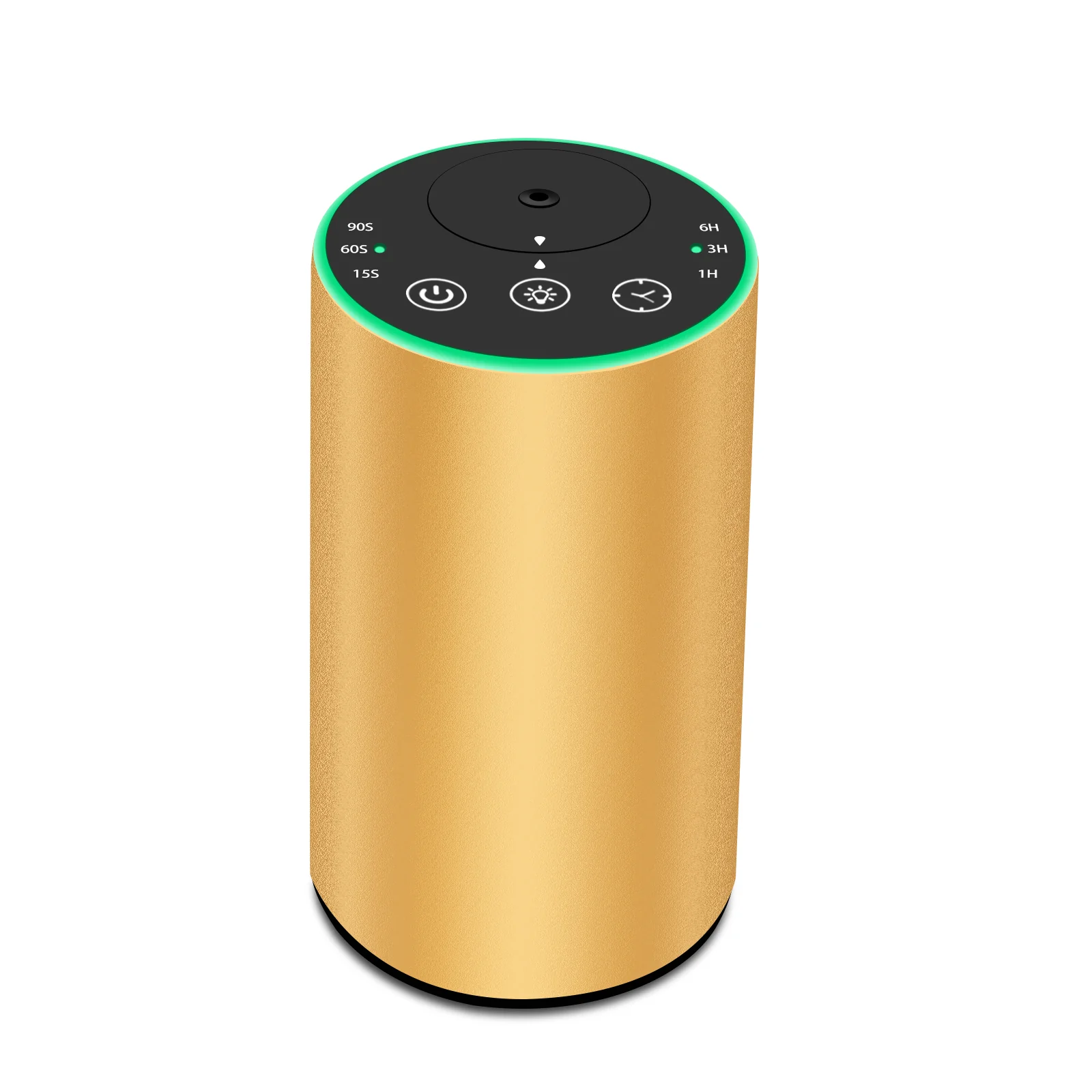 Gold 2451 rechargeable portable waterless essential oil diffuser, custom logo wholesale supplier