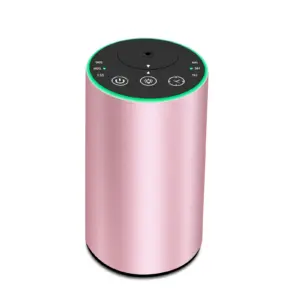 Pink 2451 rechargeable portable waterless essential oil diffuser, custom logo wholesale supplier