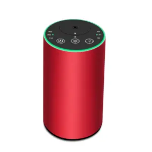 Red 2451 rechargeable portable waterless essential oil diffuser, custom logo wholesale supplier
