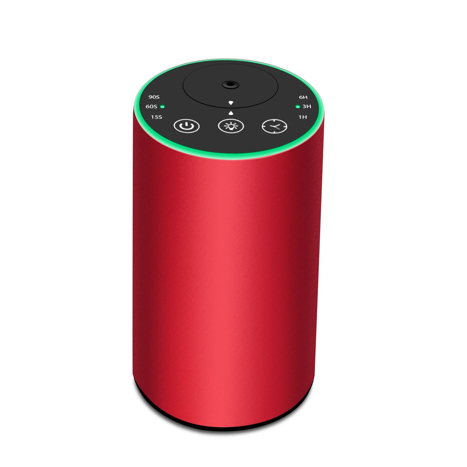 Red 2451 rechargeable portable waterless essential oil diffuser, custom logo wholesale supplier
