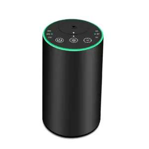 Black 2451 rechargeable portable waterless essential oil diffuser, custom logo wholesale supplier
