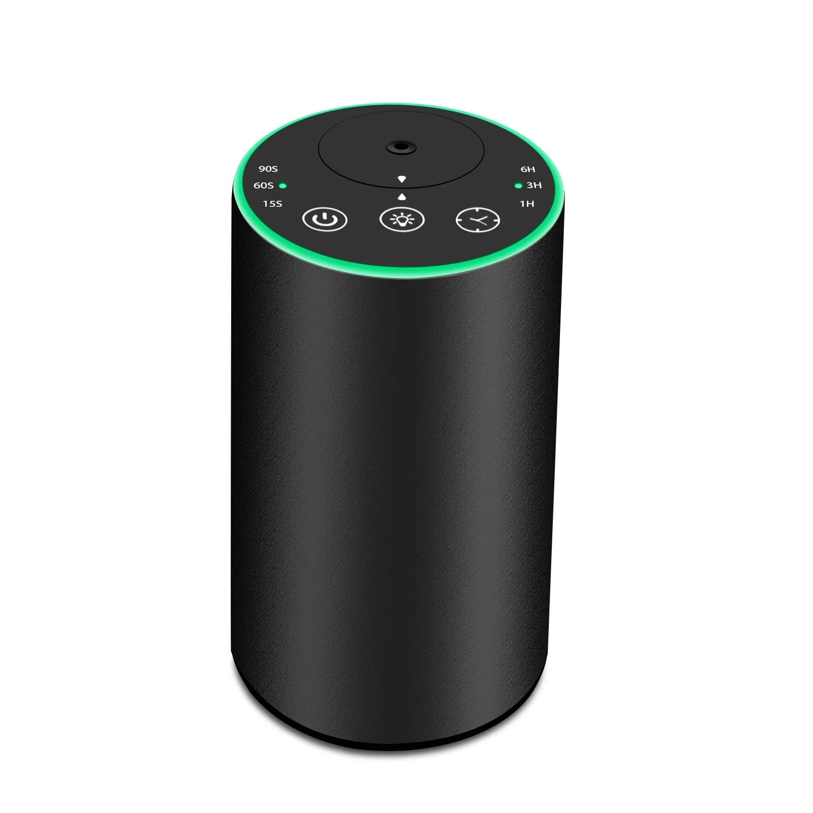 Black 2451 rechargeable portable waterless essential oil diffuser, custom logo wholesale supplier