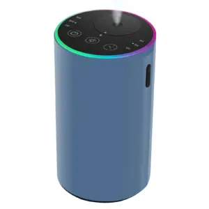 2453 RGB waterless diffuser blue aluminium alloy shell - WD Aroma wholesale China