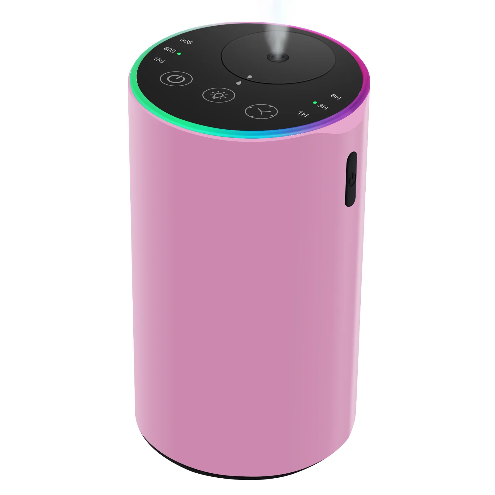 Difusor sin agua 2453 RGB con carcasa de aleación de aluminio rosa - WD Aroma, venta al por mayor en China