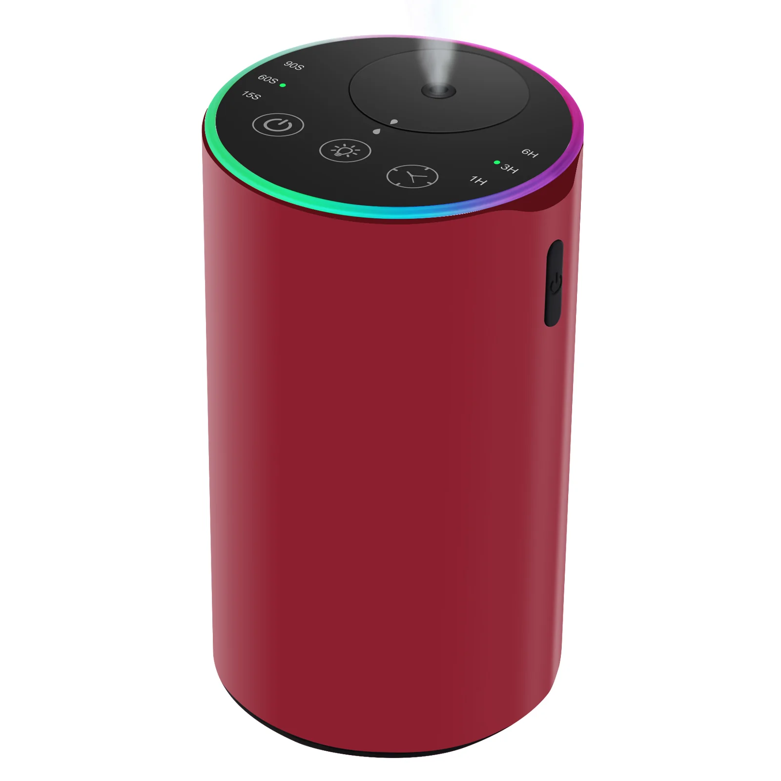 Difusor sin agua 2453 RGB con carcasa de aleación de aluminio roja - WD Aroma, venta al por mayor en China