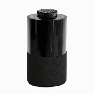 2471 fabric-wrapped waterless diffuser with high head B, top three-quarter studio view