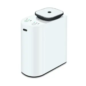 White 2530 waterless essential oil diffuser, Type-C rechargeable, 375 cubic meter coverage