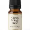 Citrus & Sage Fresh fragrance oil for diffusers - WD Aroma wholesale