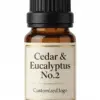 Cedar & Eucalyptus No.2 fragrance oil for diffusers - WD Aroma wholesale