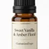 Sweet Vanilla & Amber Floral fragrance oil for diffusers - WD Aroma wholesale